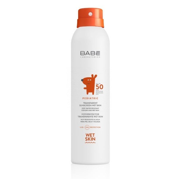 Babé Pediatric Fotoprotector Transparente Wet Skin SPF-50 200ml