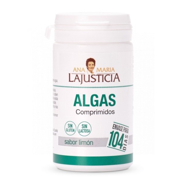 Ana María Lajusticia Algas Sabor Limón 104 Comprimidos