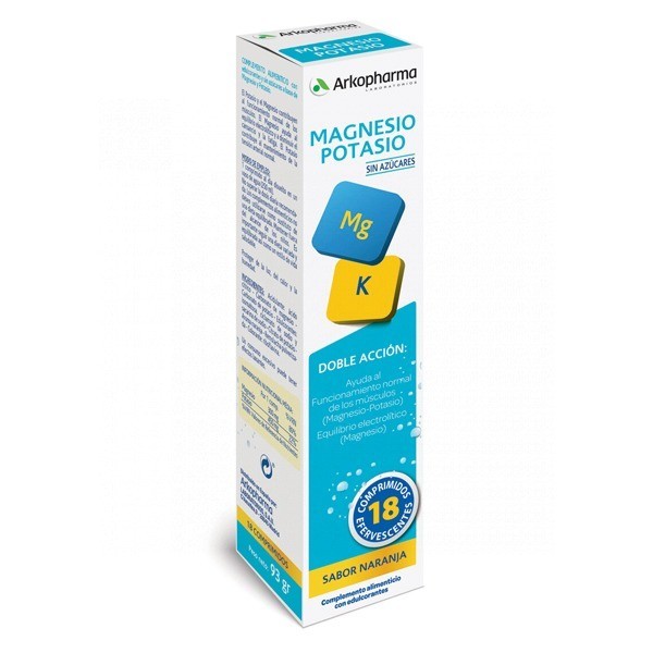 Arkovital Magnesio y Potasio 18 Comprimidos