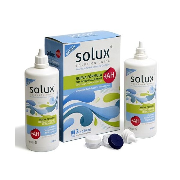 Solux Solución Única +ah Duplo 360ml