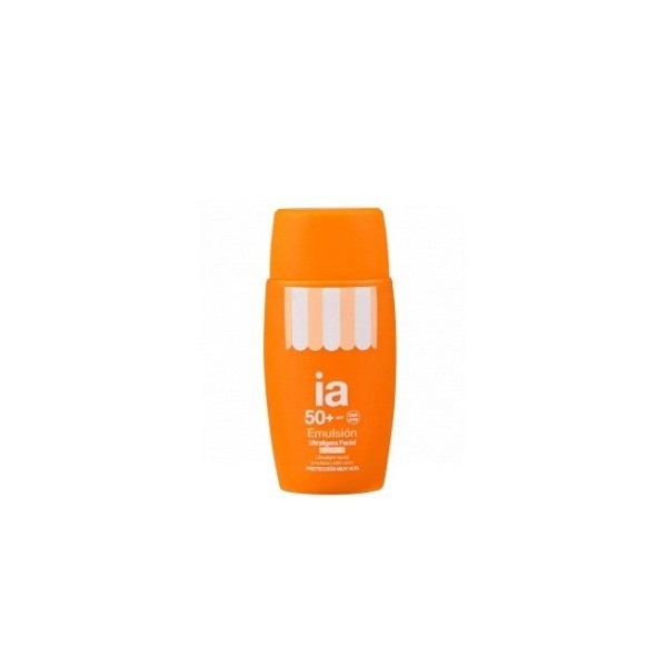 Interapothek Emulsión Solar Ultraligera Facial SPF +50 1 Envase 50 Ml