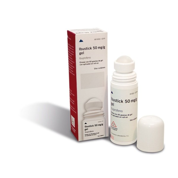 Ibustick 50 Mg-g Gel, 60 Gramos en Roll-on