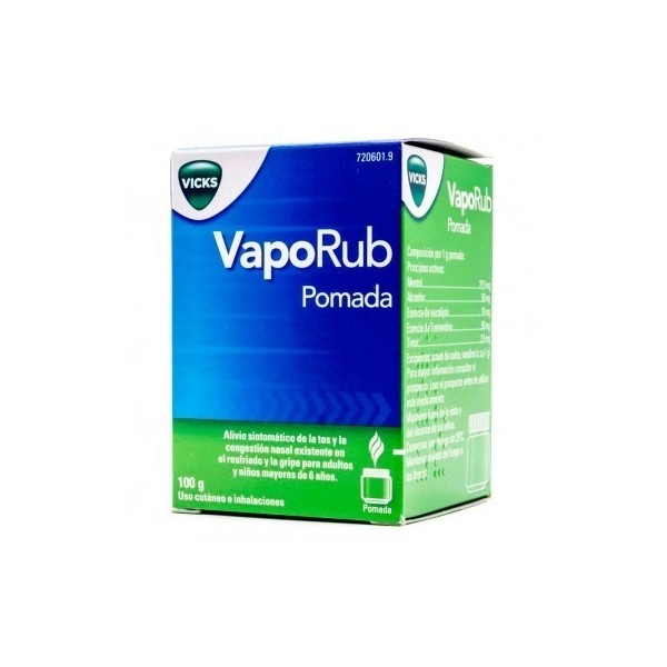 VAPORUB POMADA,1 frasco de 100 g