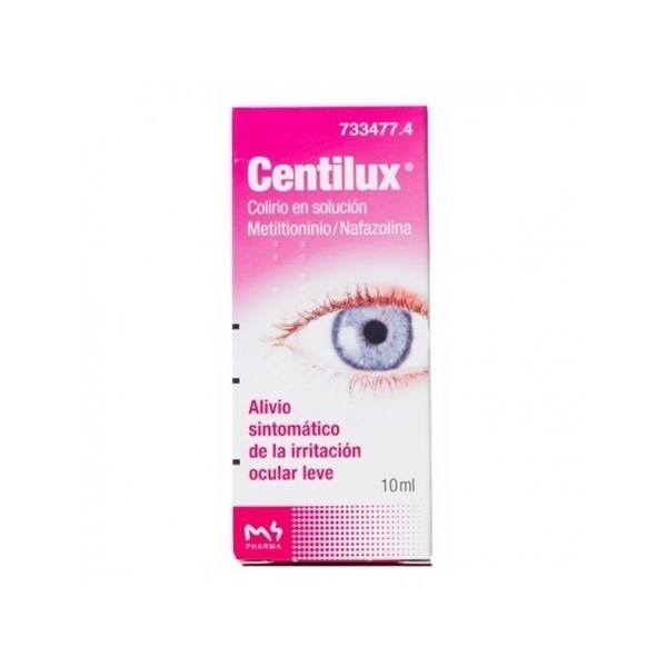 CENTILUX 0,25 mg/ml COLIRIO EN SOLUCION , 1 frasco de 10 ml