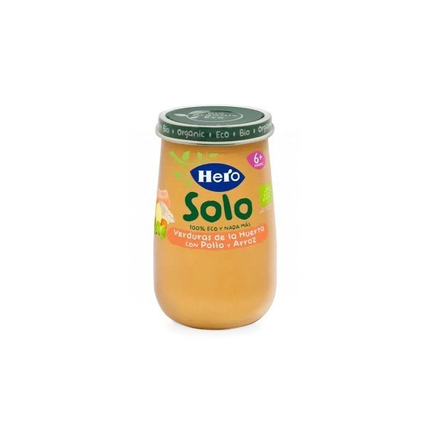 Hero Baby Tarrito Eco Verduras, Pollo y Arroz 190g