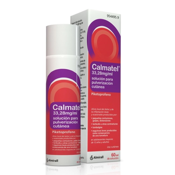 Calmatel 33,28 Mg-ml Solución para Pulverización Cutánea, 100 Ml