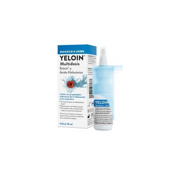 Braus And Lomb Yeloin Soluc. Oftalmica 2% 10 ml