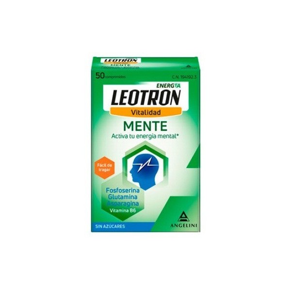 Leotron Vitalidad Mente 50 Comprimidos
