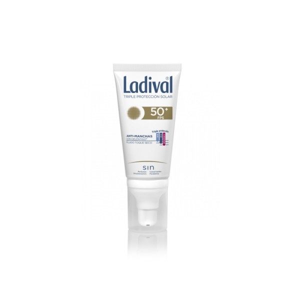 Ladival Fluido Anti-Manchas con Delentigo Toque Seco FPS50+ 50ml