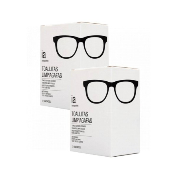 Interapothek Toallitas Limpiagafas 2 x 12uds