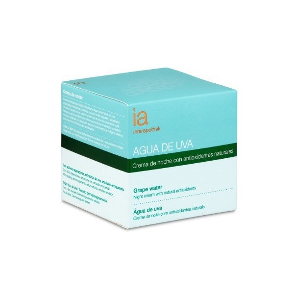 Interapothek Crema de Noche Agua de Uva 50ml