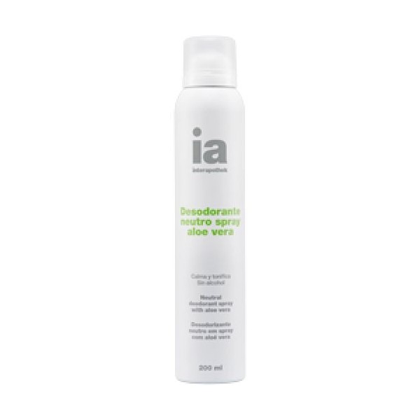 Interapothek Desodorante Spray Neutro Aloe Vera 200ml