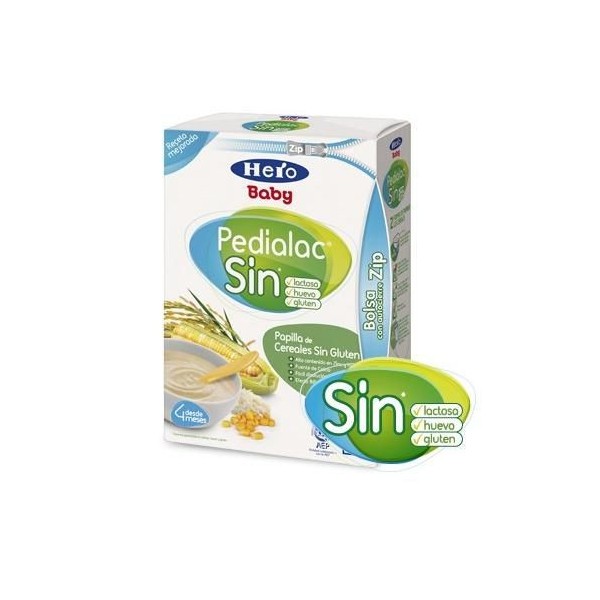 Hero Baby Pedialac Papilla Cereales sin Gluten 500gr
