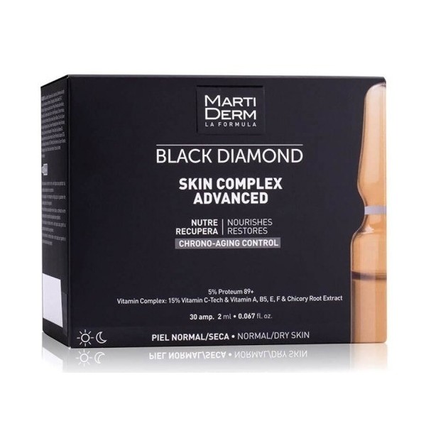 Martiderm Black Diamond Skin Complex 2ml 30 Ampollas