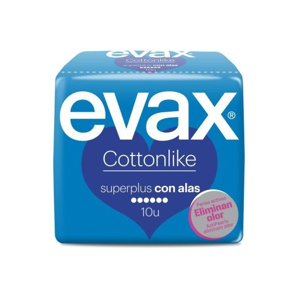 Compresas Evax Cottonlik Alas Sp 10