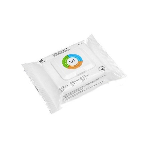 Interapothek Toallitas Desmaquillantes 3 en 1 24 uds