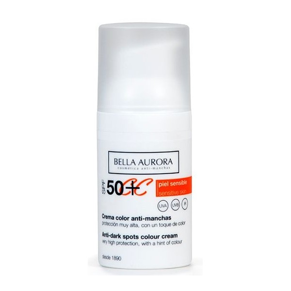 Bella Aurora Crema Color Anti-Manchas SPF-50+ 30 ml
