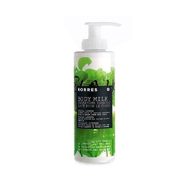 Korres Albahaca y Limón Leche Corporal, 250ml
