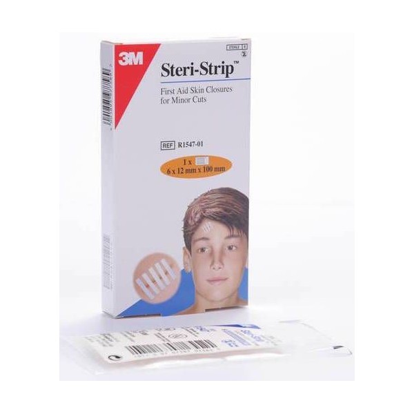 3m Steri Strip Sutura Cutánea Estéril Tira 12mmx100mm 6uds